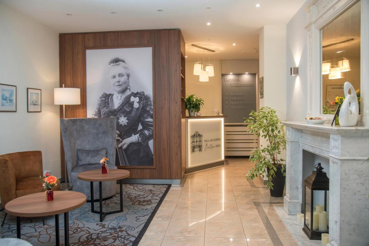 Hotel Villa Am Kurpark Bad Homburg vor der Hohe Bagian luar foto